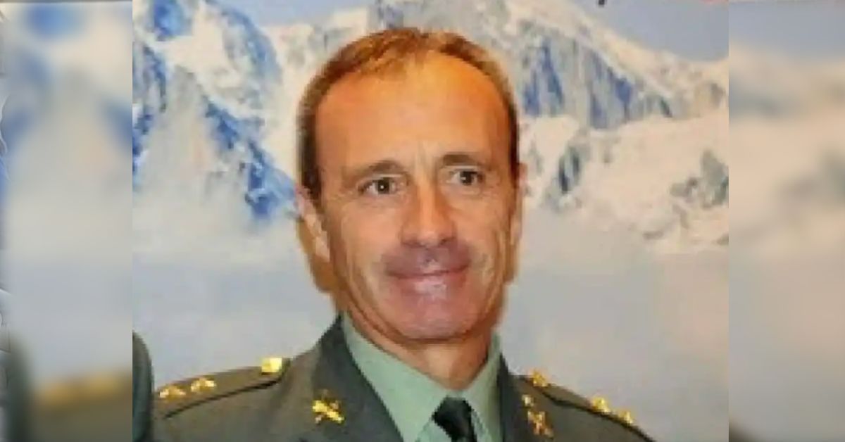 El jefe de la Guardia Civil que ha sido condenado a siete años de prisión.