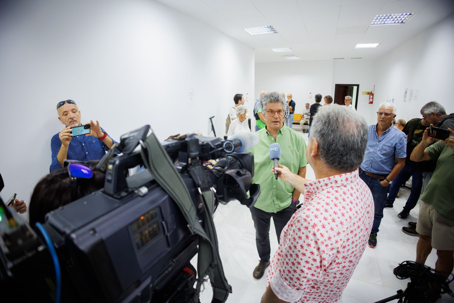 Juan Clavero en el juicio oral celebrado en Jerez.