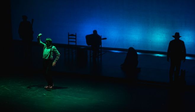 Las imágenes de la actuación de Joaquín Grilo en la Bienal de Flamenco de Sevilla 2024