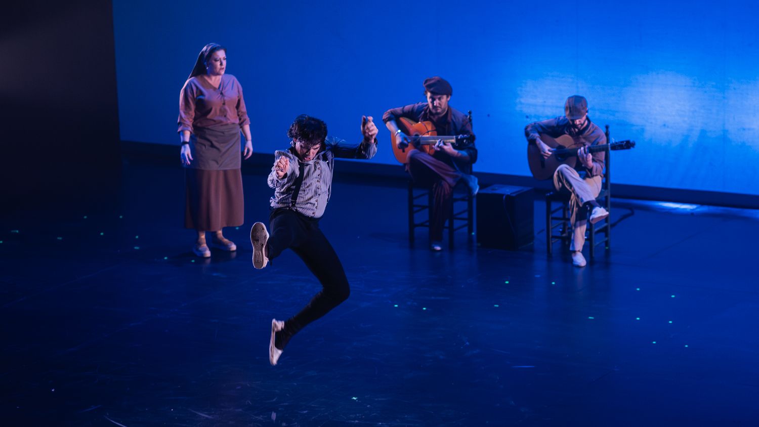 Las imágenes de la actuación de Joaquín Grilo en la Bienal de Flamenco de Sevilla 2024.