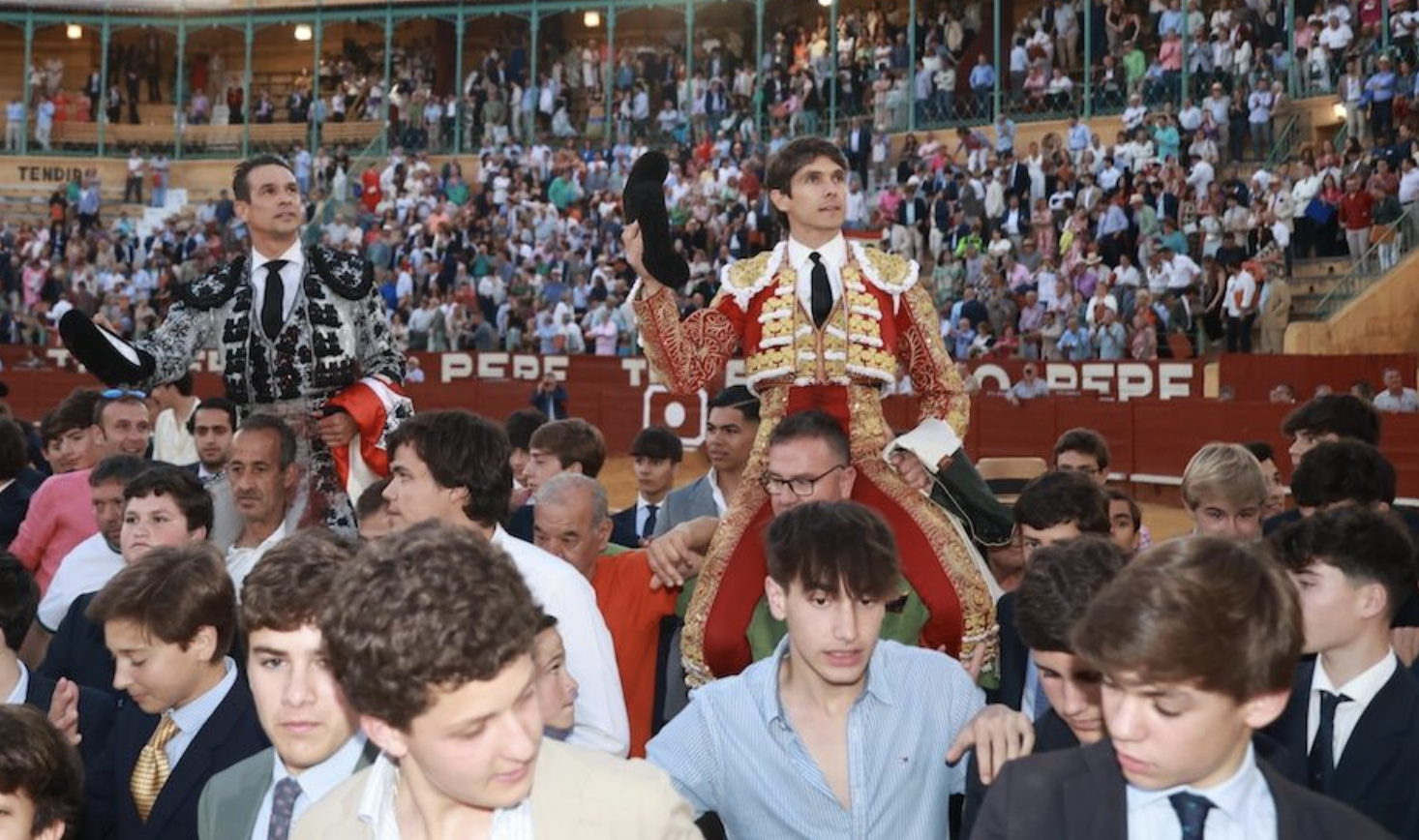 Una corrida de toros en Jerez, con presencia de menores. 