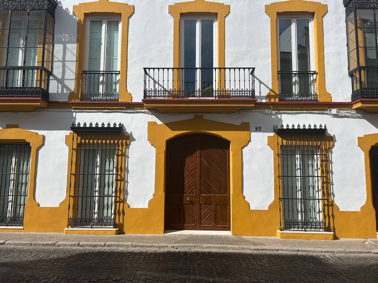 La finca de la calle Arcos, ya rehabilitada y preparada para su uso turístico.