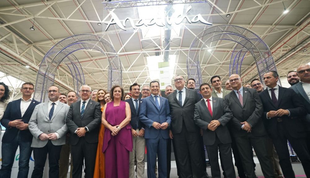 Inauguración de la Feria de Turismo en Jaén.