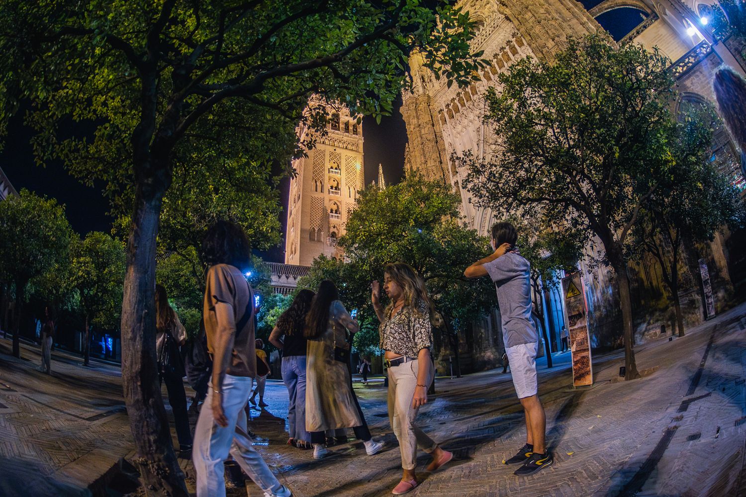 La Noche en Blanco de Sevilla, en imágenes.