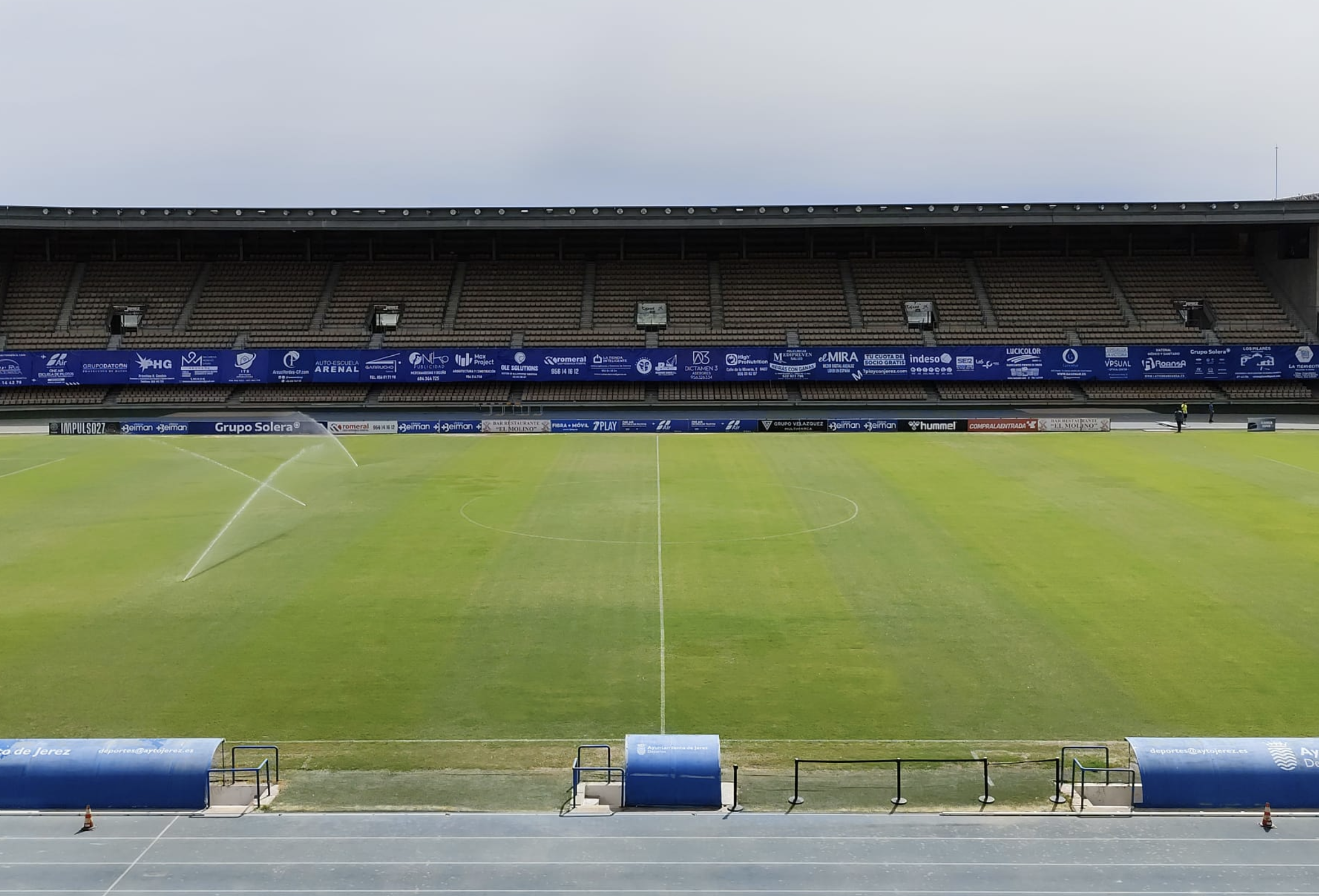 Una imagen del estadio Chapín.   FOTO: XEREZDFC