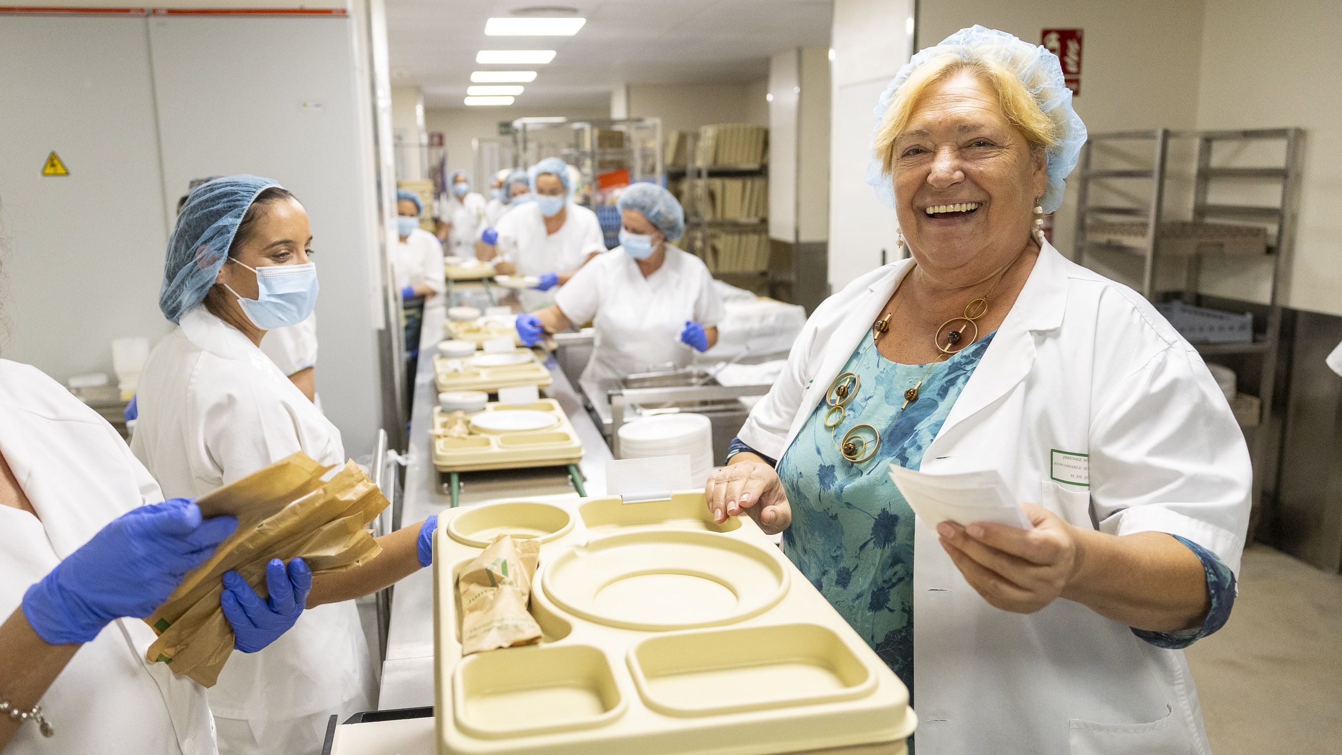 Cati Jiménez, jefa de hostelería del Hospital Universitario de Jerez, a las puertas de la jubilación. 