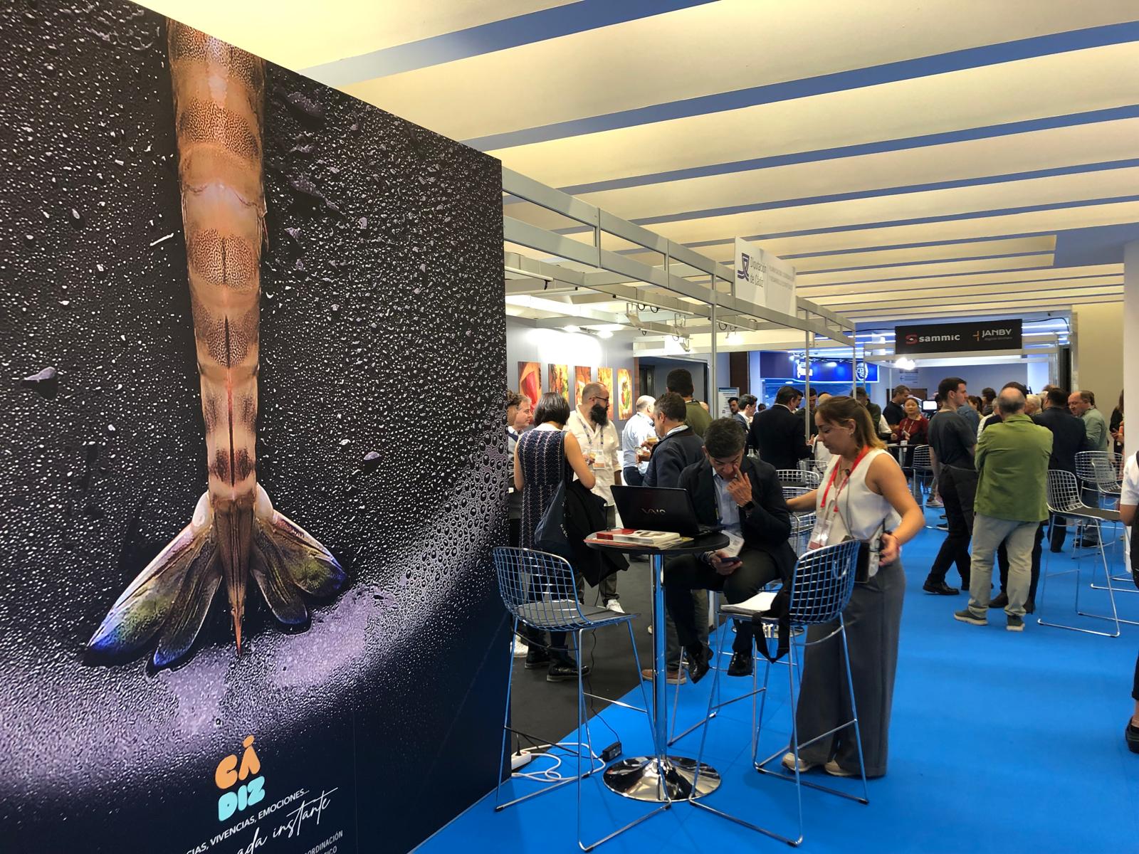 El stand de la provincia en Gastronomika de San Sebastián.