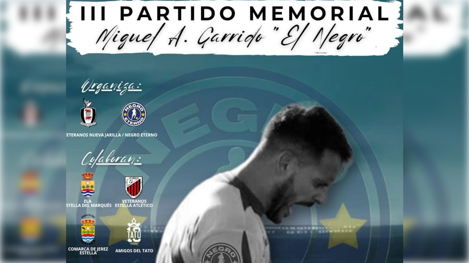 Miguel Ángel Garrido Romero, en el cartel del III Memorial en homenaje a su figura.