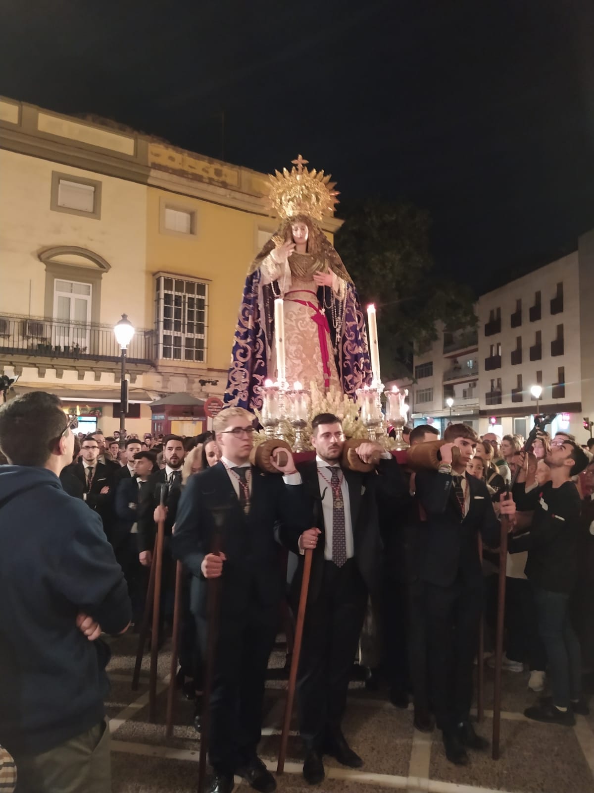 La Paz y Concordia en el traslado a la Victoria desde San Marcos. 