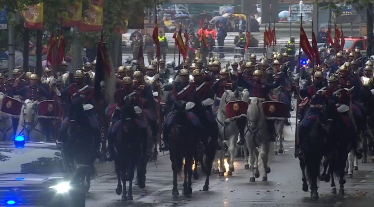 Arranca el desfile nacional por el 12 de octubre en Madrid. RTVE