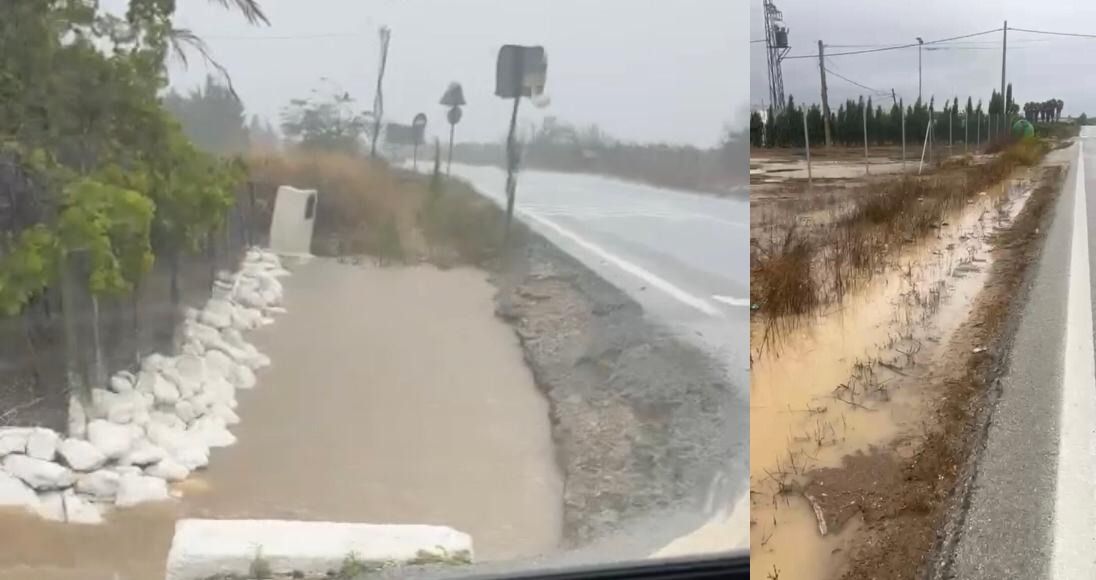 Estado de las carreteras del entorno del Jerez rural durante el fin de semana.