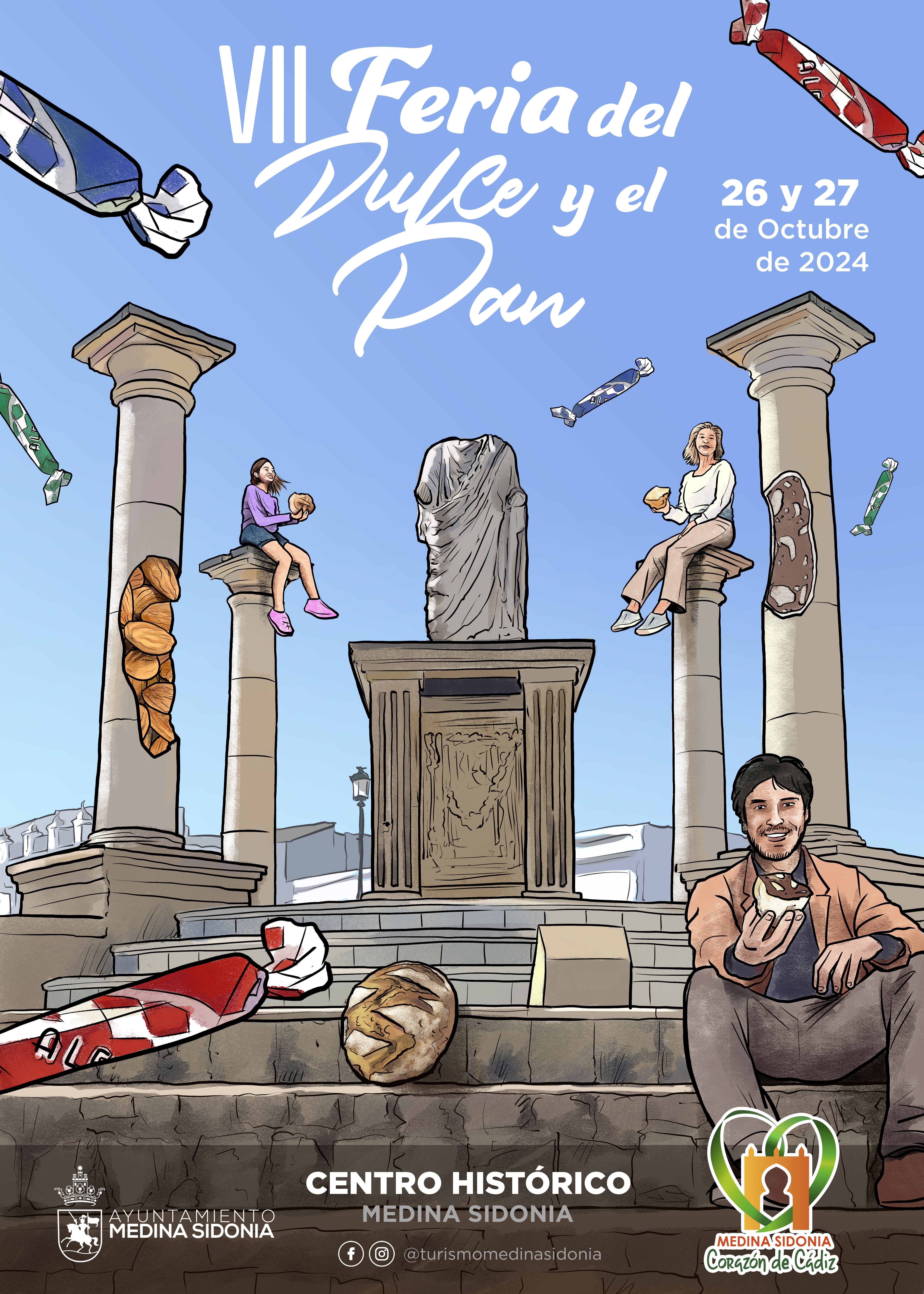 Cartel de la Feria del Dulce y del Pan 2024.