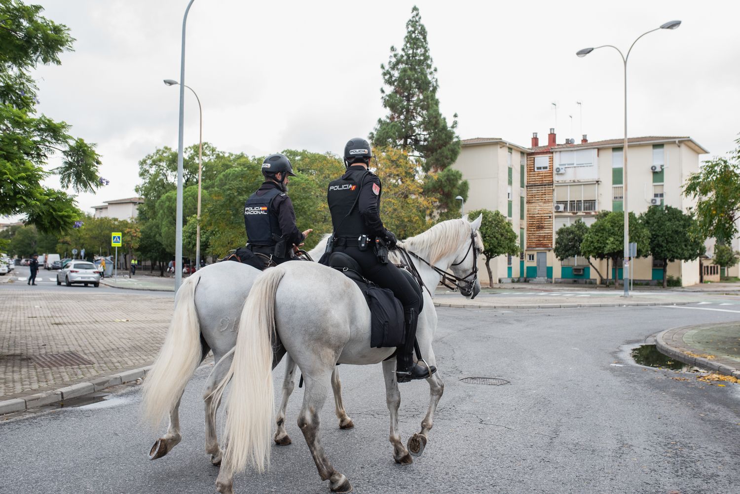 El operativo policial en el Polígono Sur de Sevilla, en imágenes.