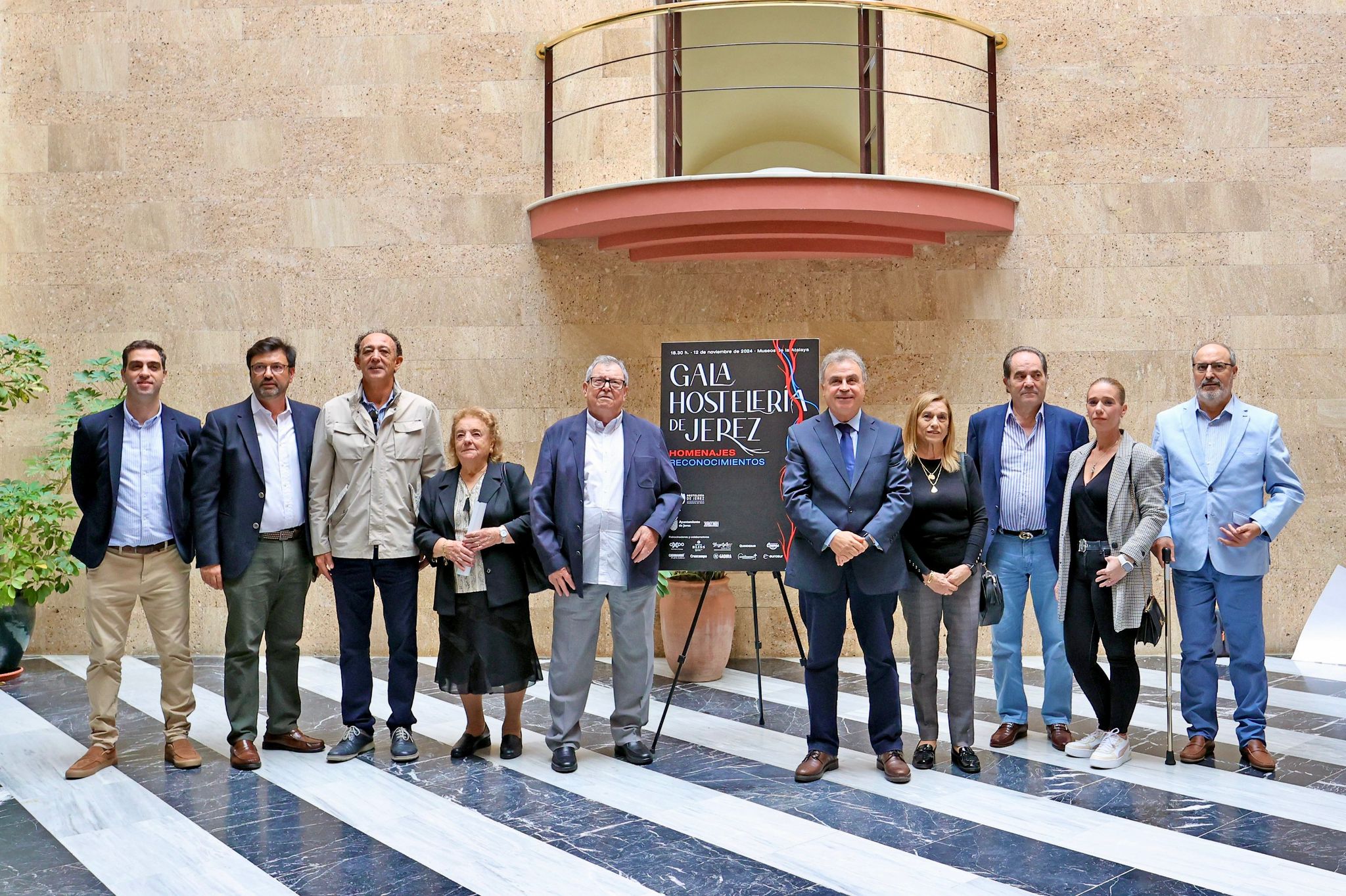 Presentación de la gala de Hostelería Jerez en el Ayuntamiento. 