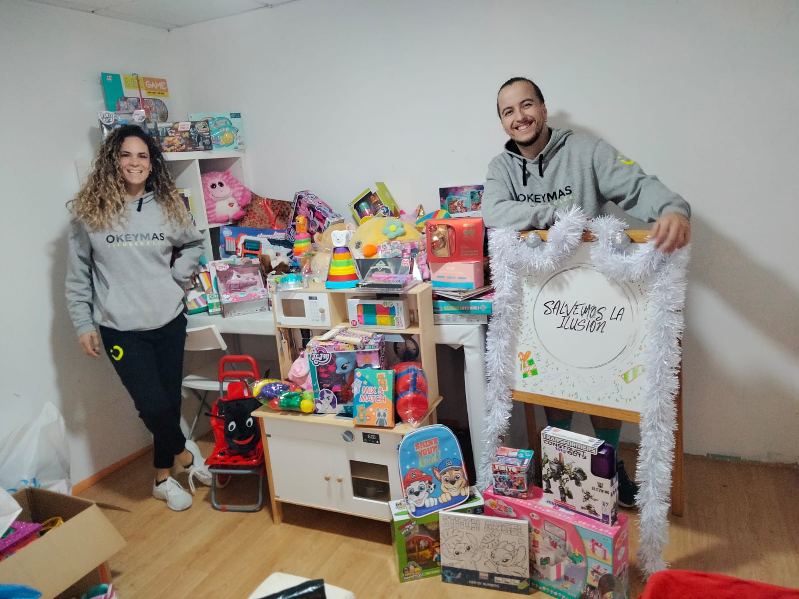 Okeymas, uno de los negocios que participan en la campaña de Salvemos la ilusión en San Fernando. 