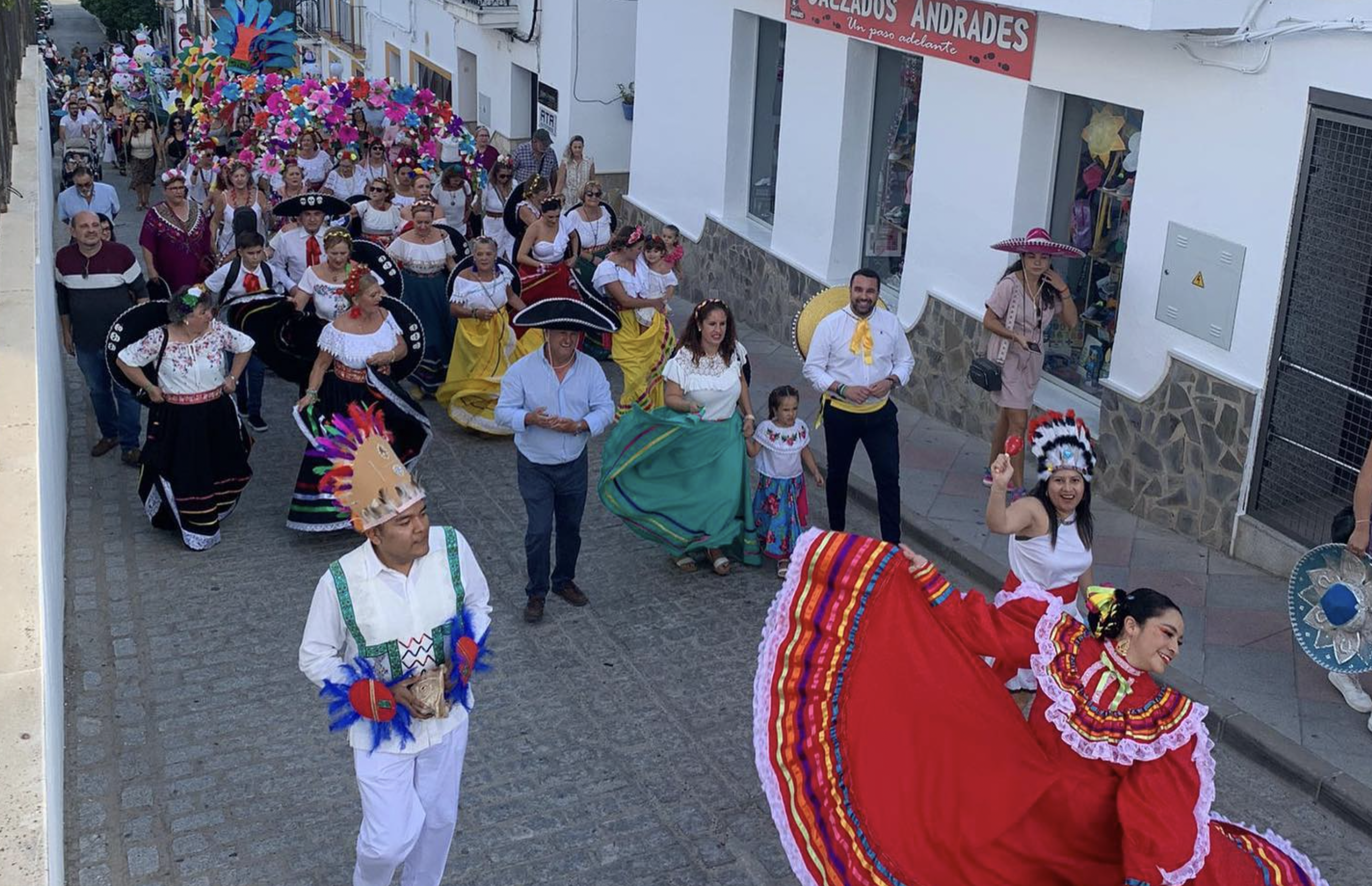 Una recreación histórica de Algar en una edición pasada. 