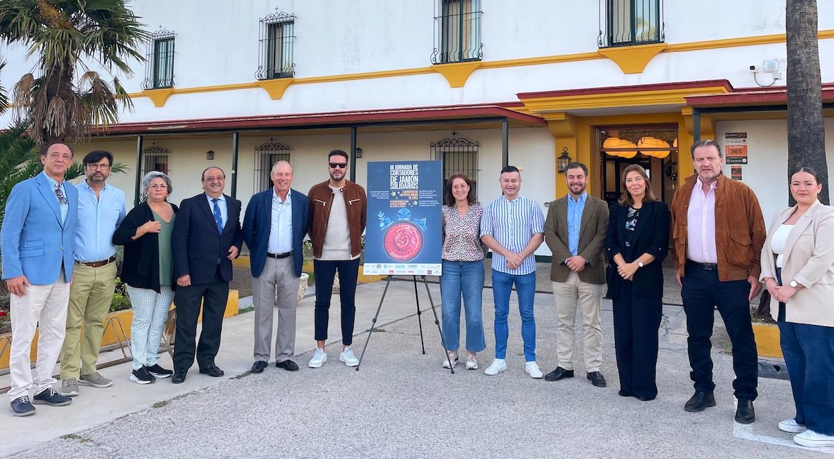 Presentación de la III Jornada de cortadores de Jamón Solidarios.