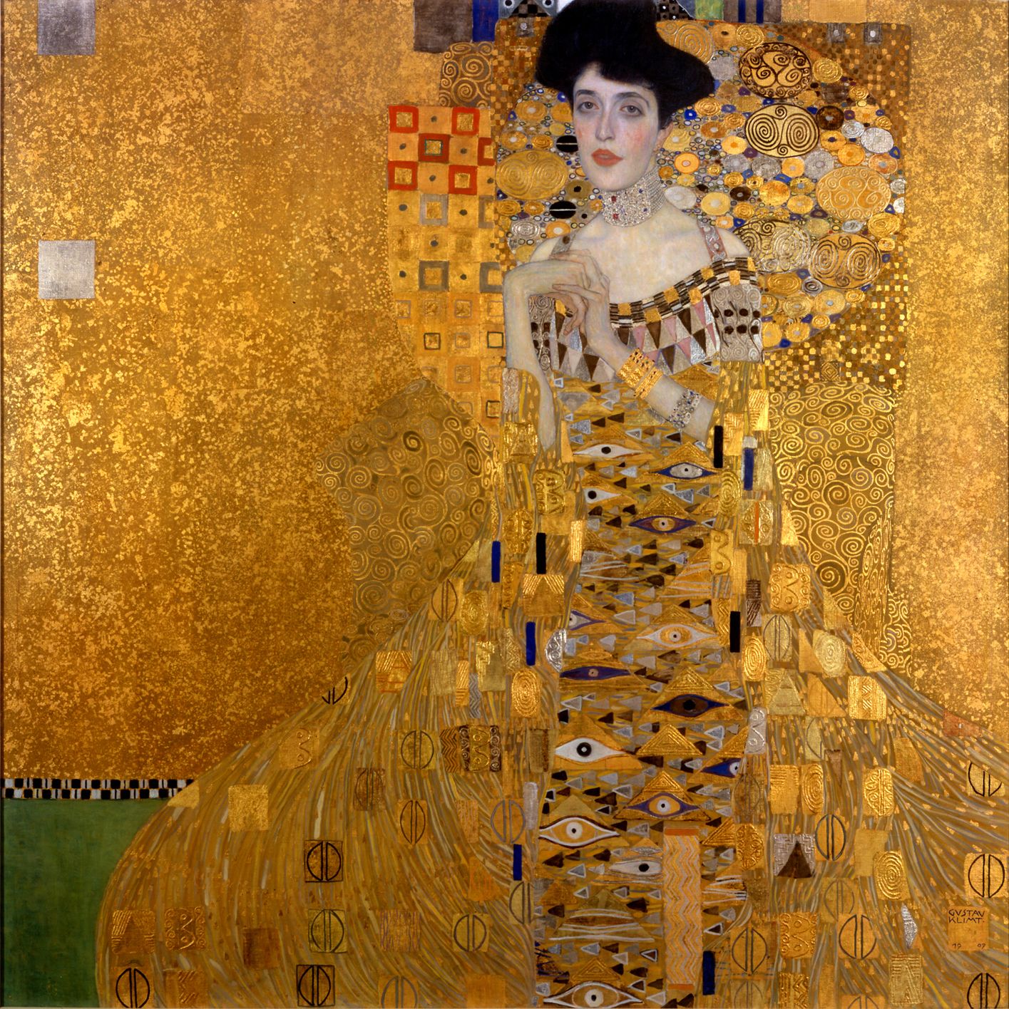 Un retrato de Gustav Klimt.