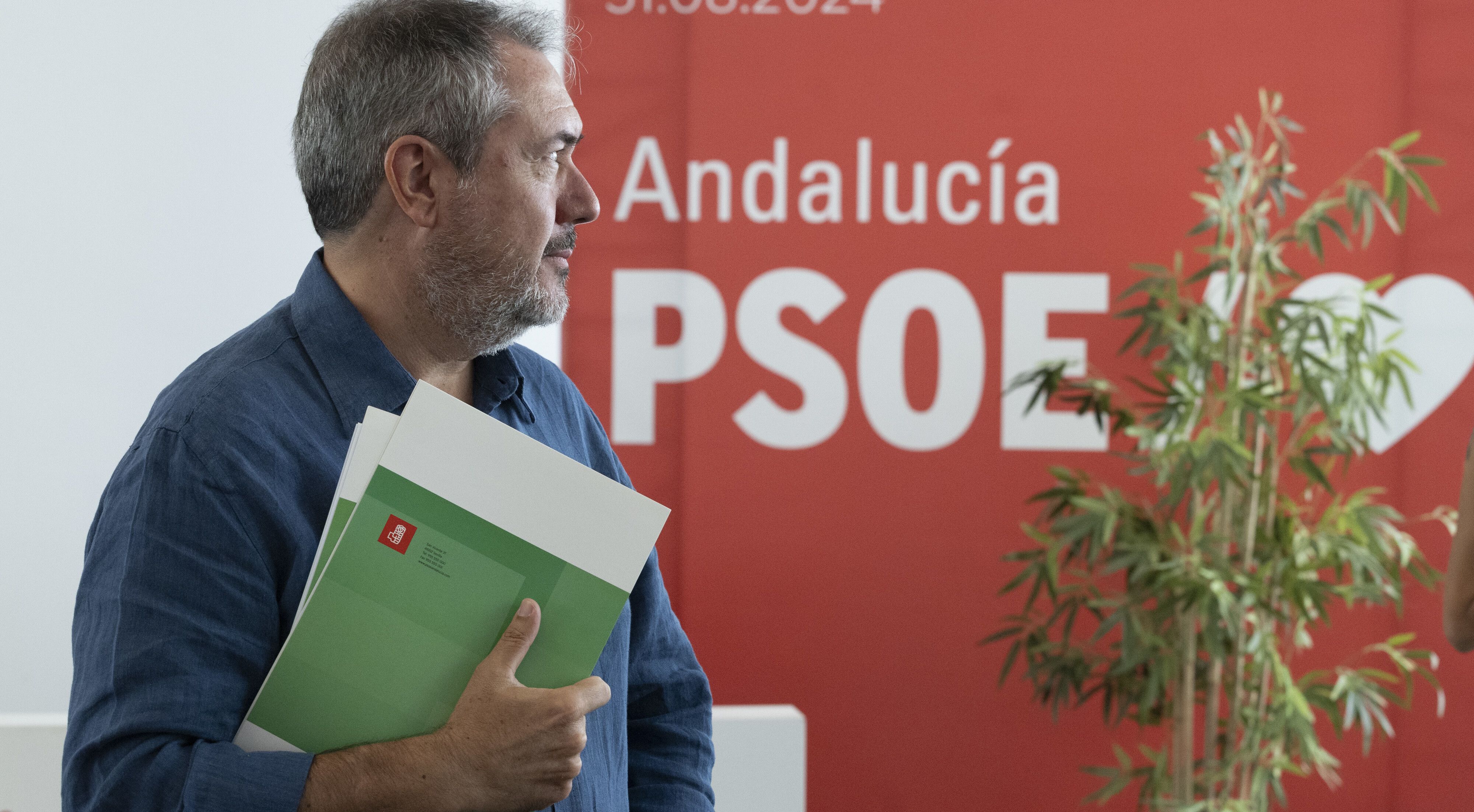 Juan Espadas, en un acto del PSOE.