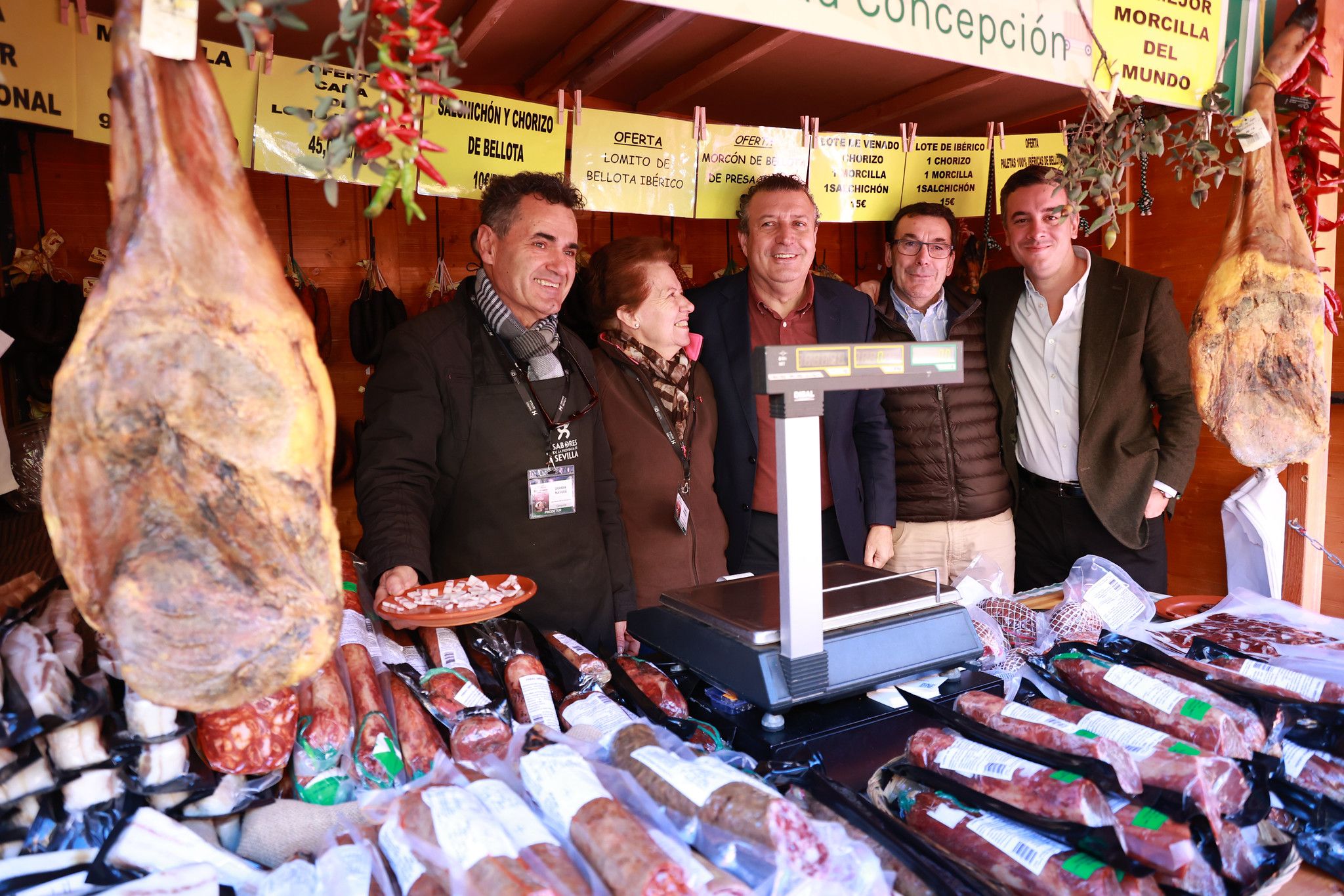 Uno de los eventos de Sabores de la Provincia de Sevilla, en el Patio de la Diputación.