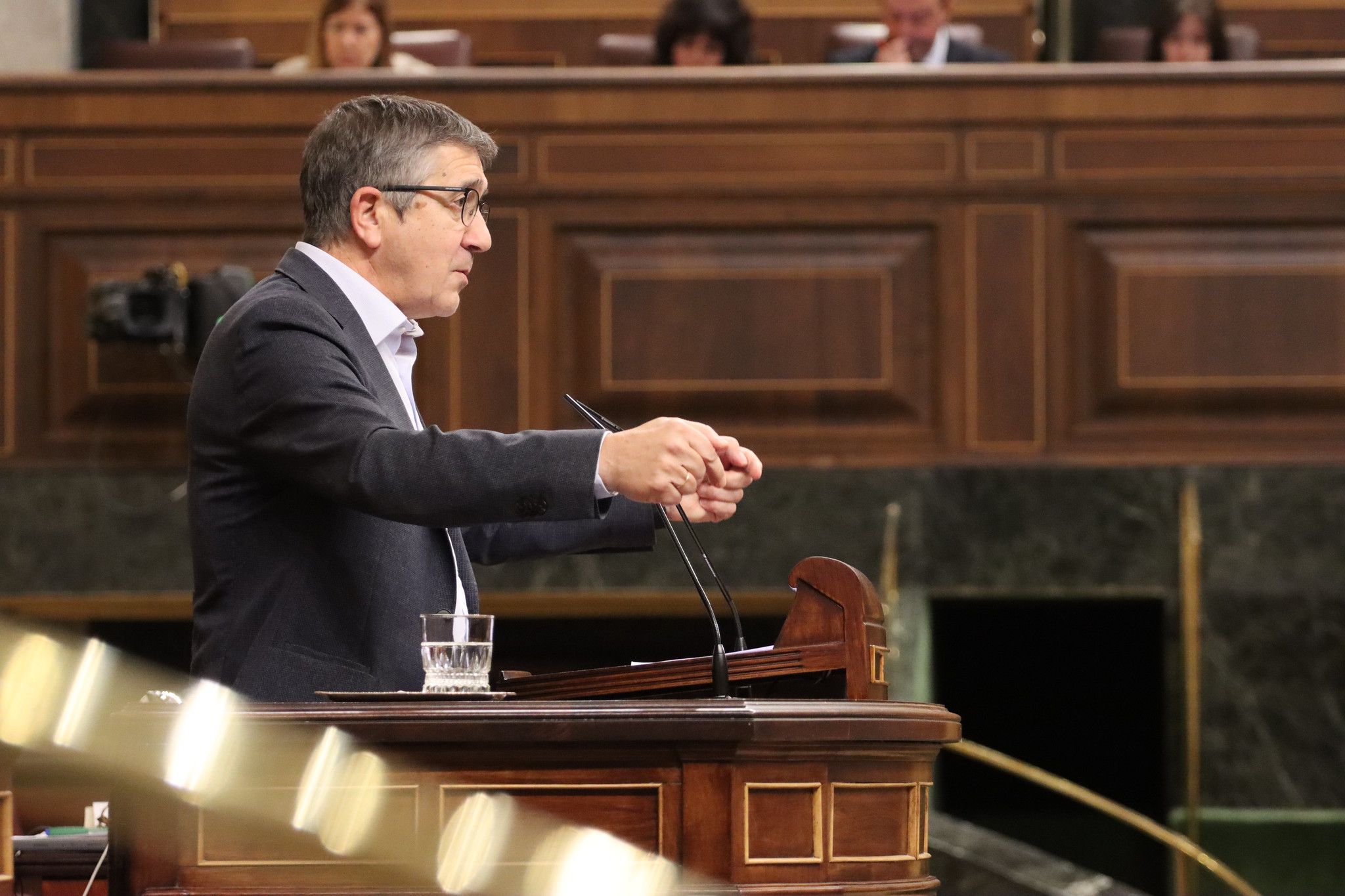 Patxi López, en la sesión del Congreso de esta semana.