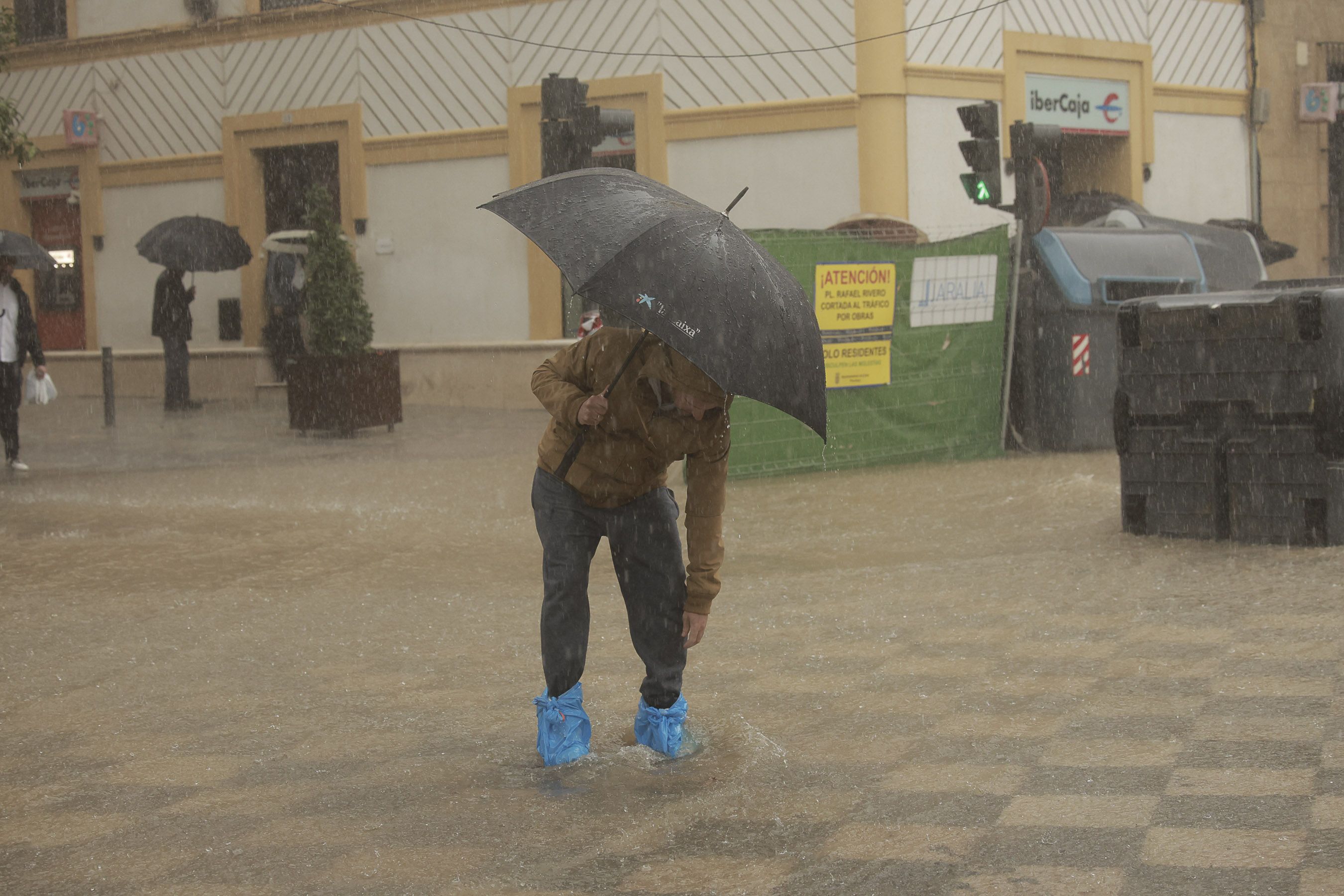 La DANA a su paso por Jerez.