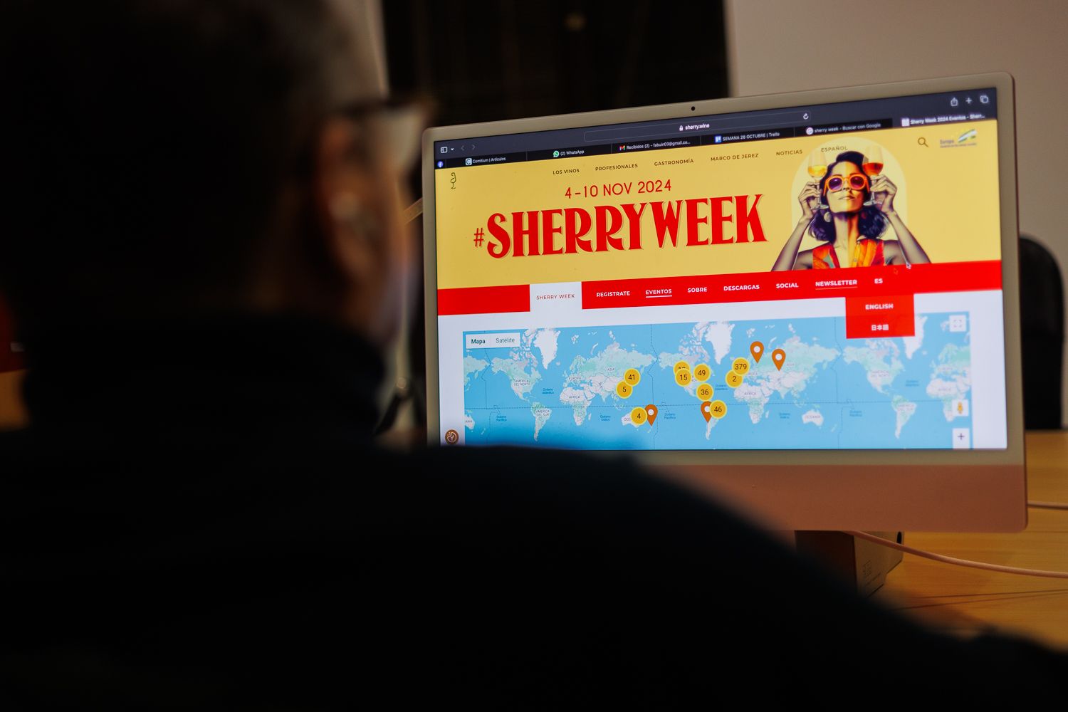 Sherry Week. Consulta de eventos de esta cita del vino de Jerez a través de internet.