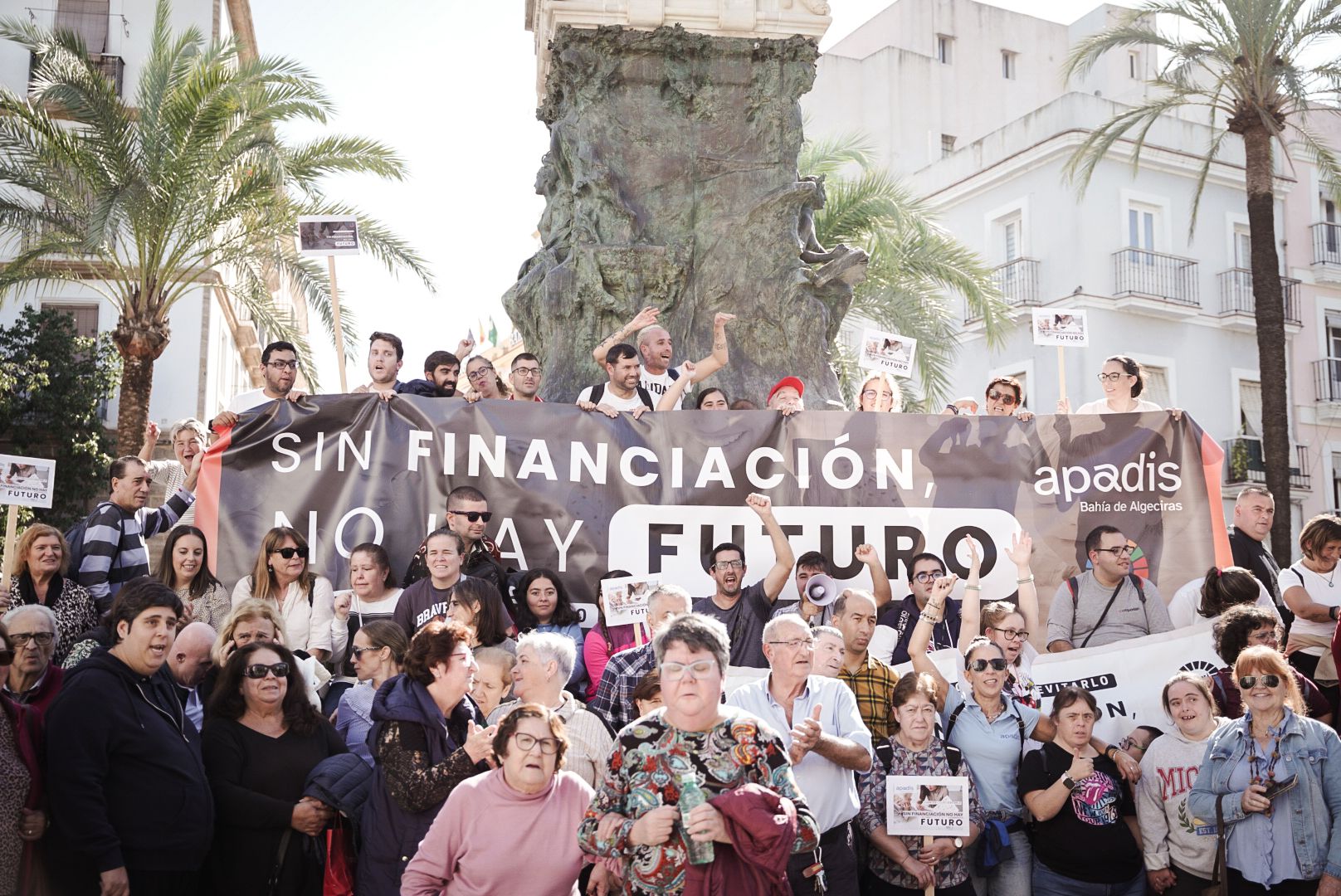 Las entidades que atienden a las personas con discapacidad claman en Cádiz por su supervivencia.