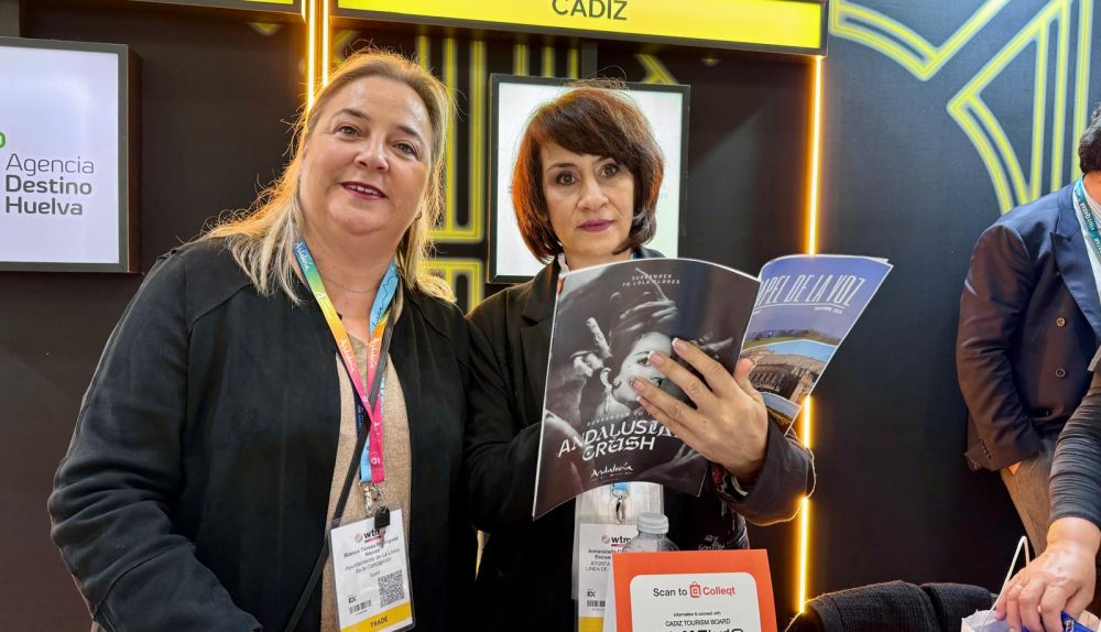 Blanca Teresa Rodríguez e Inmaculada Escuadra, técnicos turísticos de La Línea de la Concepcion.