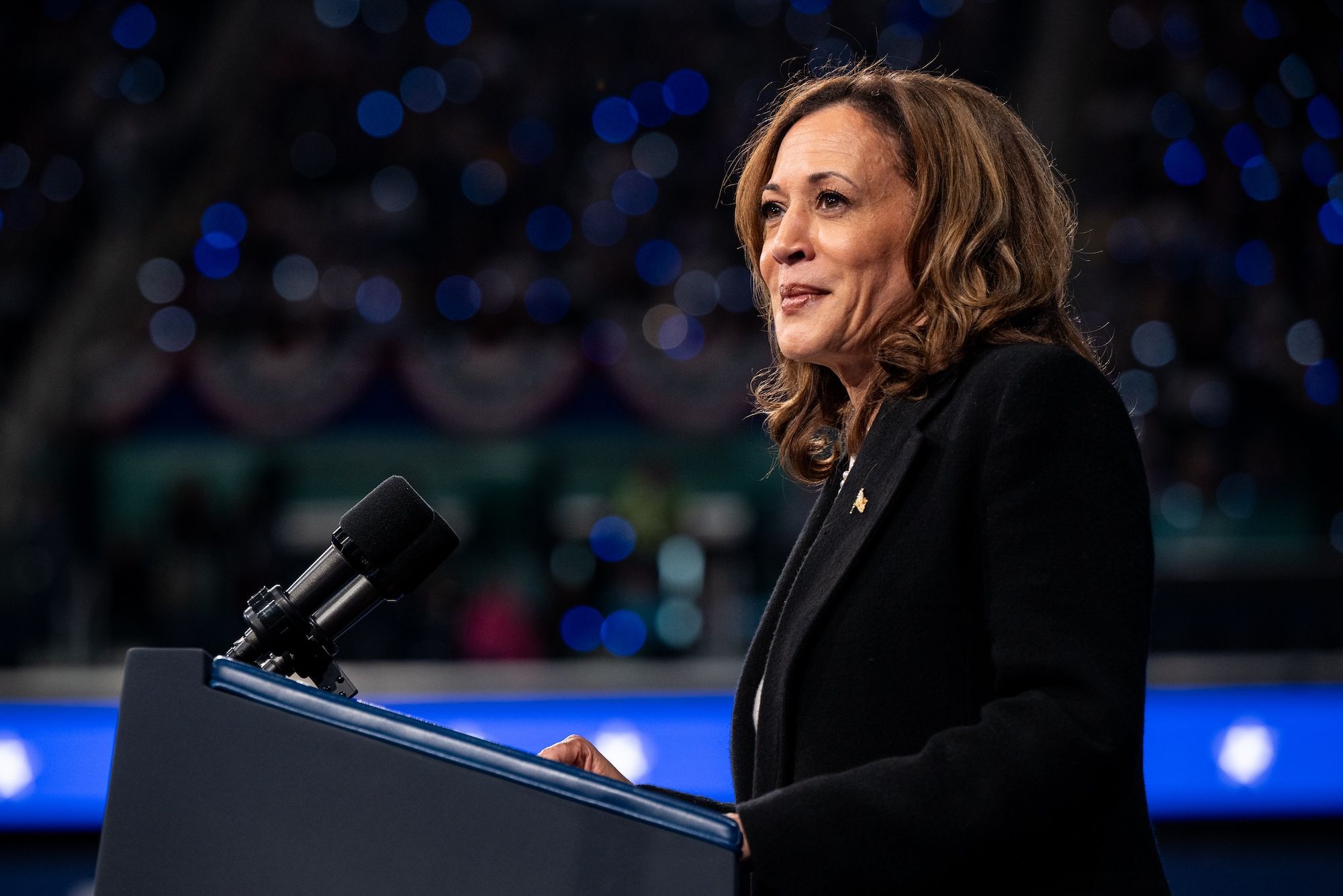 La candidata demócrata Kamala Harris.