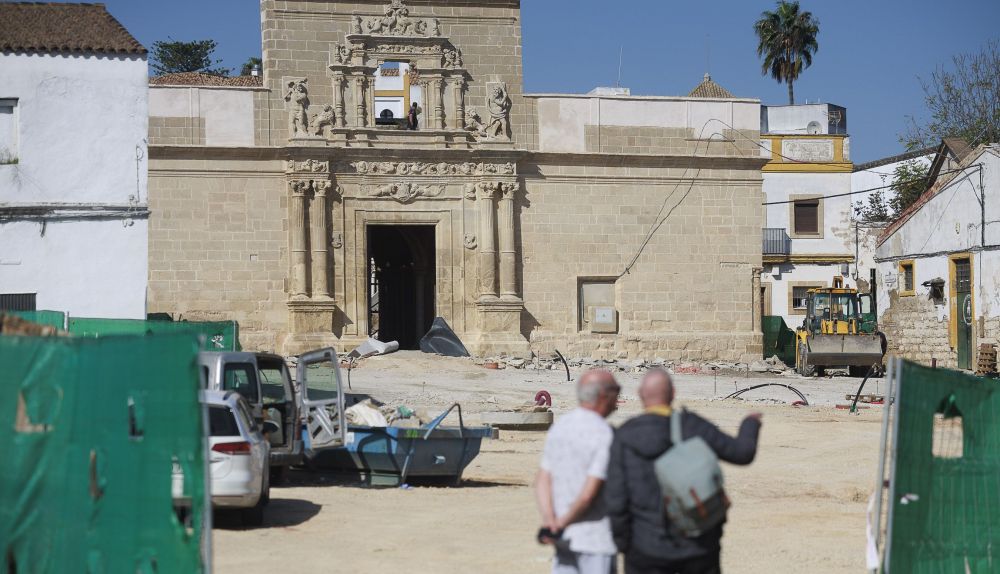 Fachada del Palacio Riquelme en Jerez.