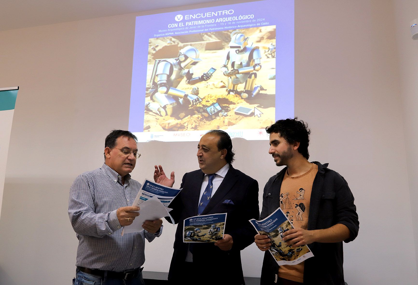 Presentación del V Encuentro Patrimonio Arqueológico en Jerez.