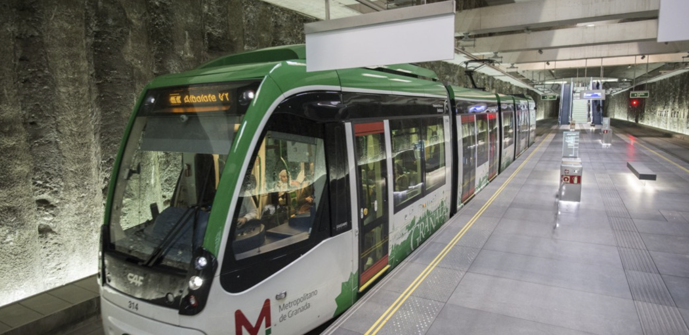 Una imagen del Metro de Granada.