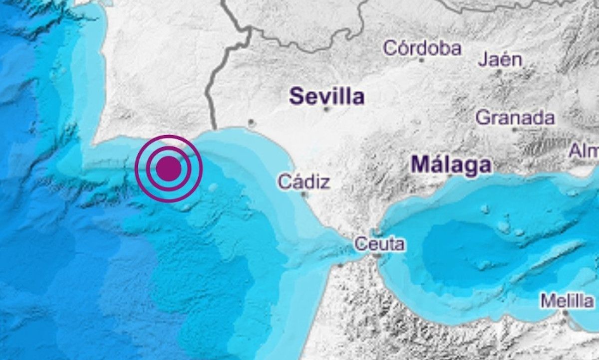 Nuevo terremoto en el Golfo de Cádiz. 