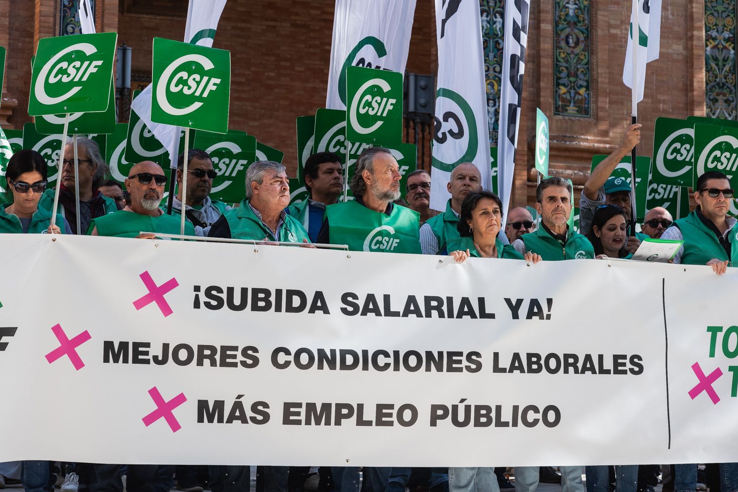 CSIF MUFACE PLAZA ESPAÑA MANIFESTACIÓN SEVILLA 3