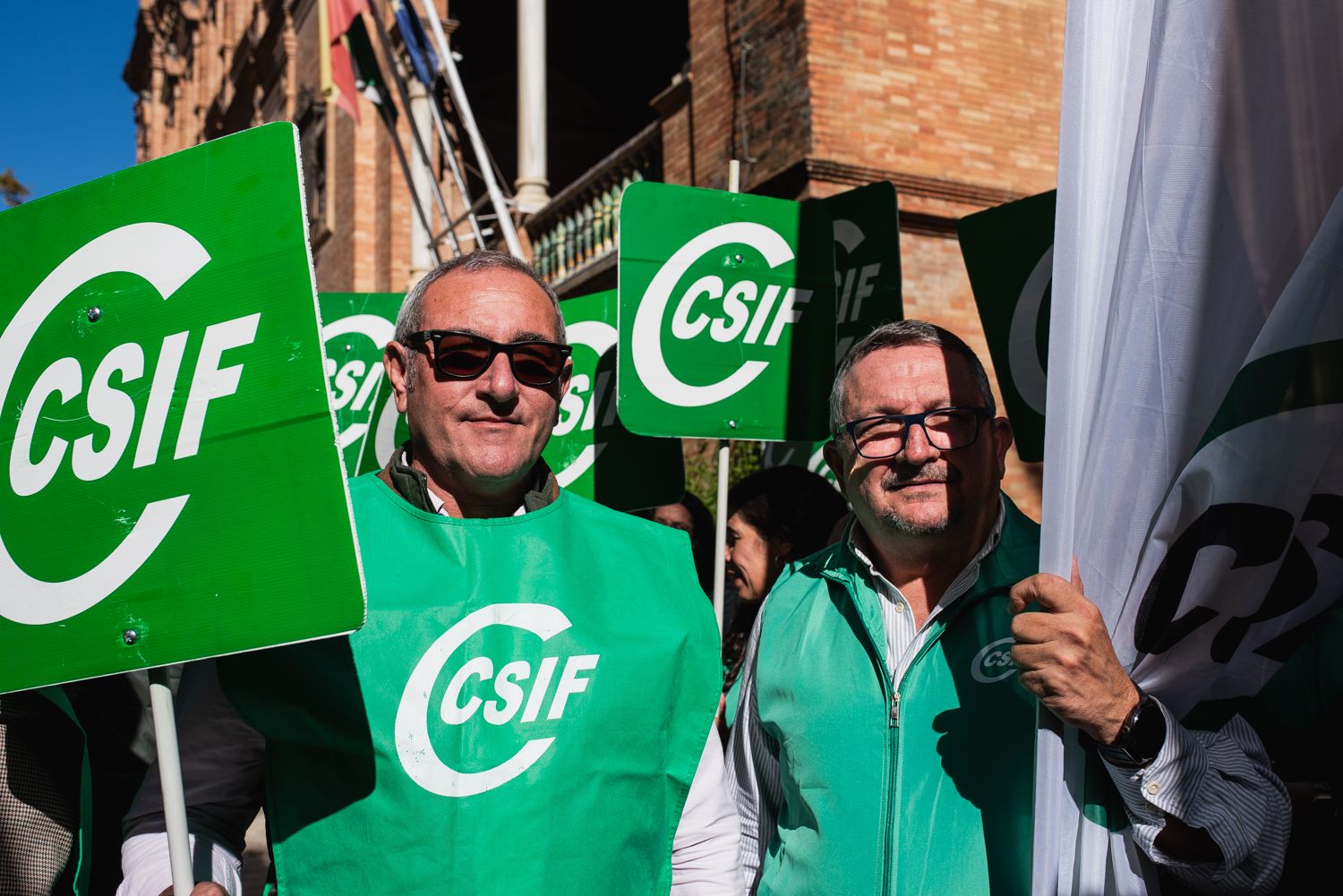 CSIF MUFACE PLAZA ESPAÑA MANIFESTACIÓN SEVILLA 9