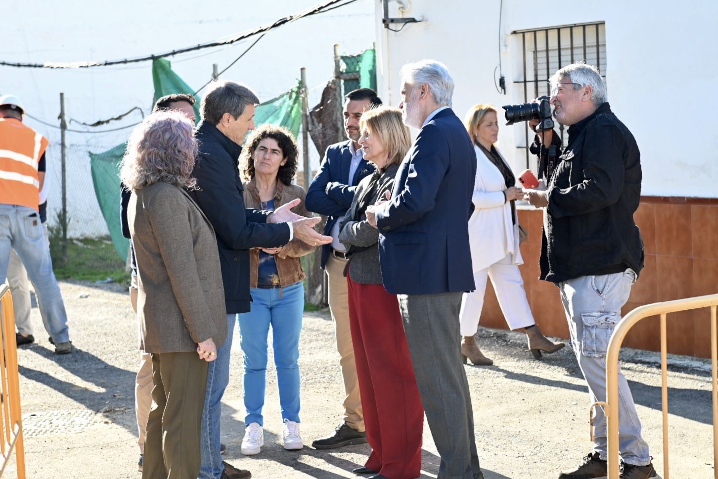 Visita del subdelegado del Gobierno a Jerez.