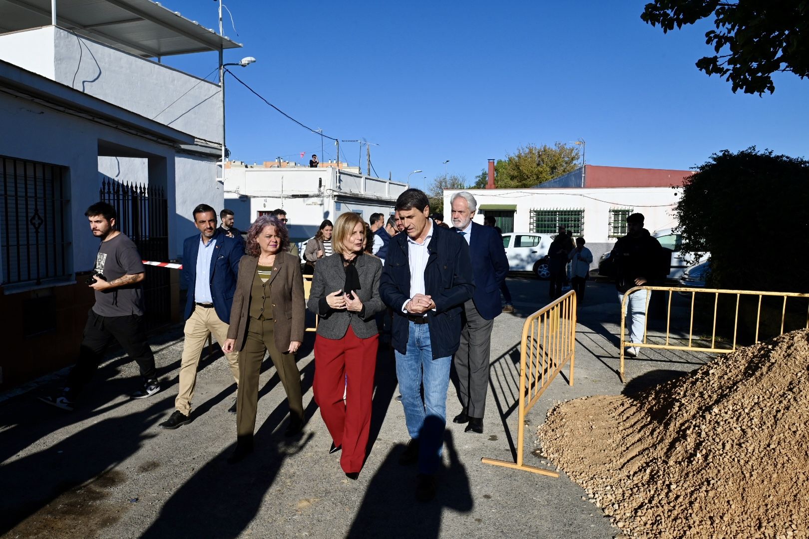 El delegado del Gobierno en Andalucía visita Jerez junto a la alcaldesa María José García-Pelayo.