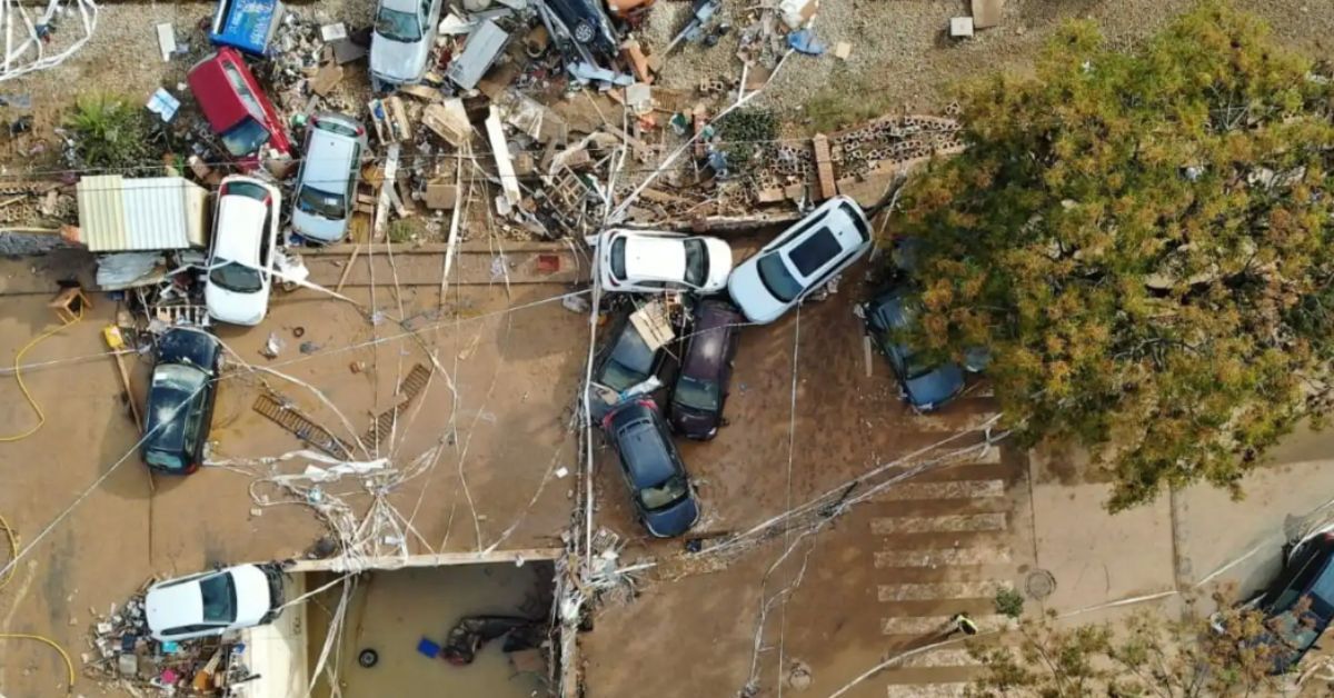 Efectos de la DANA en la provincia de Málaga hace dos semanas. 