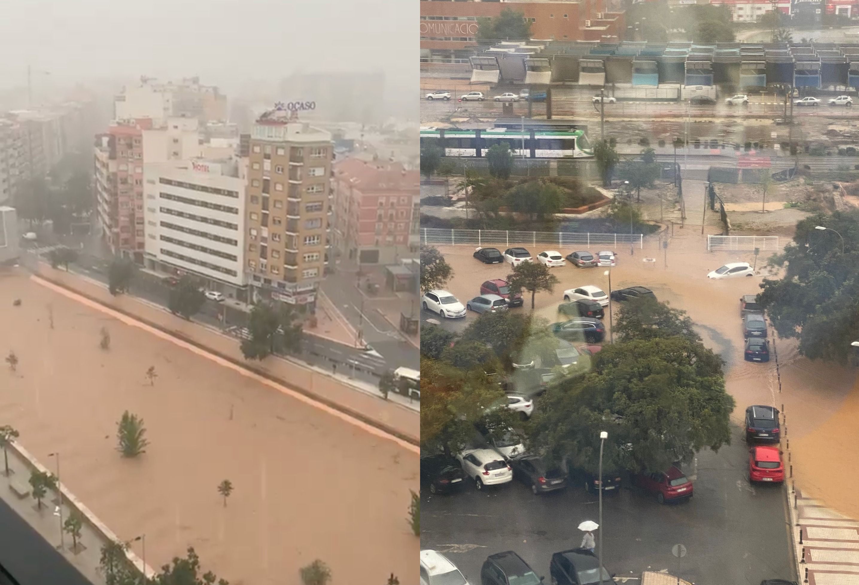 Las inundaciones en Málaga por la DANA.