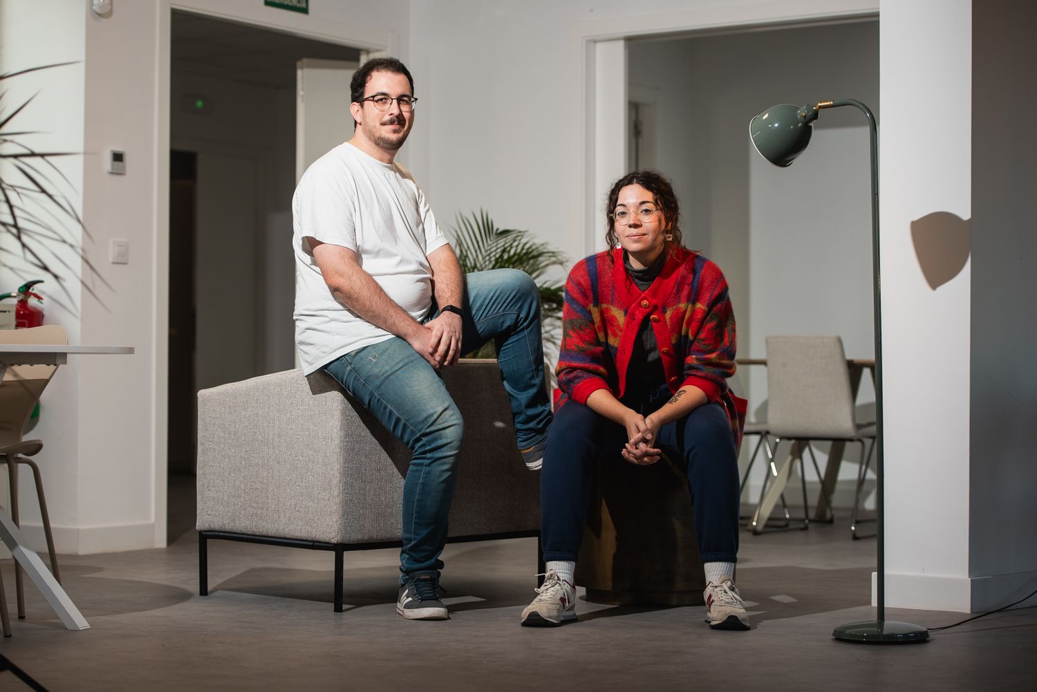 El ingeniero Emilio Lara y la periodista Claudia G. Moneo, dos de los ponentes en las jornadas Space Cultura.