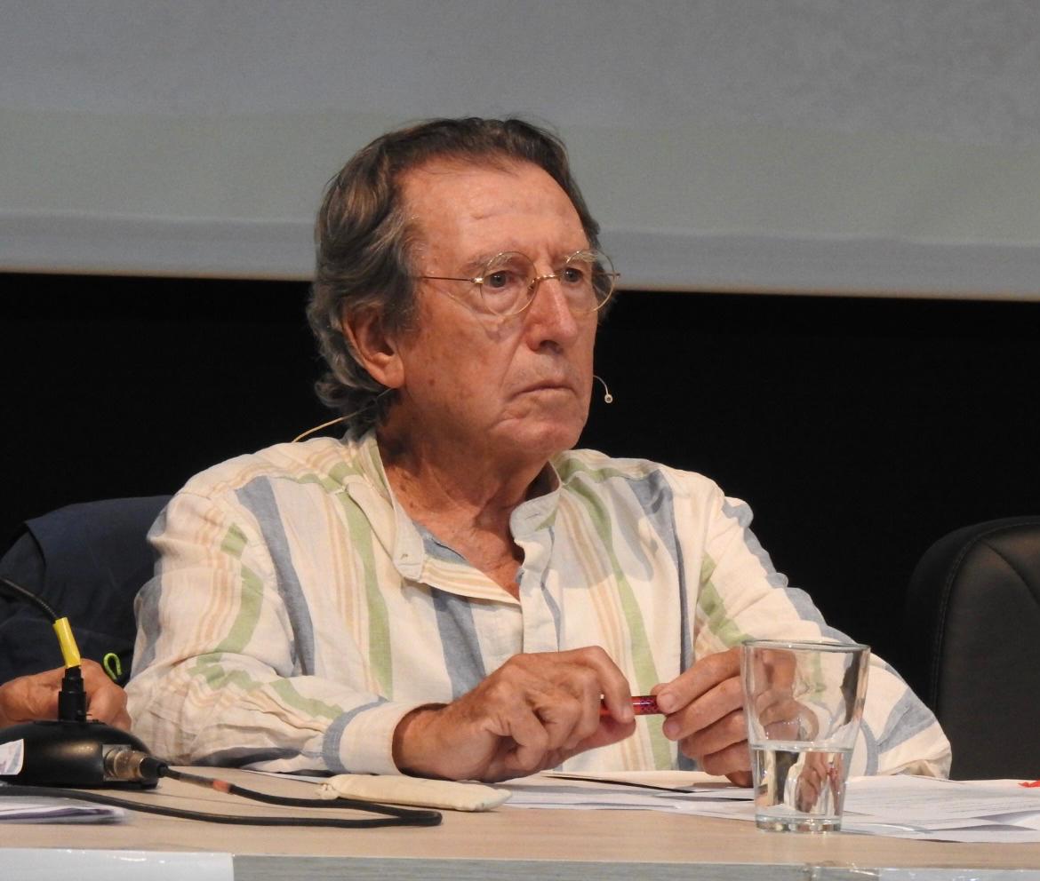 Ezequiel Martínez en la conferencia de la Sierra del Segura.