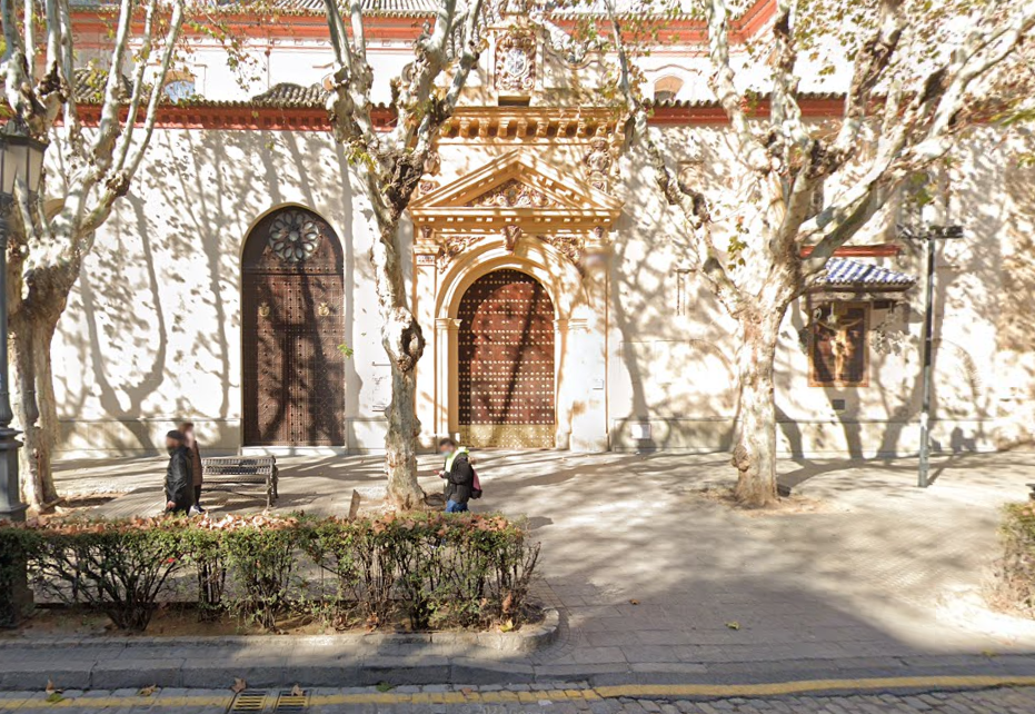 Parroquia de la Magdalena, donde ha tenido lugar la boda.