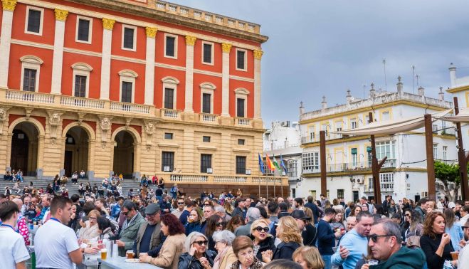 Así ha sido la X Feria Solidaria de Cortadores de Jamón.