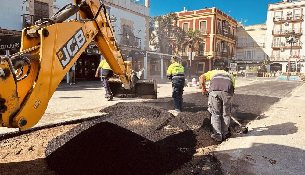 Reabierta esta emblemática plaza portuense.