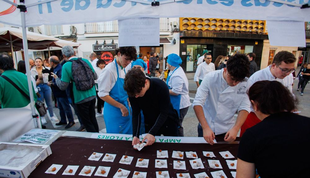 Una protesta dulce del IES Lola Flores