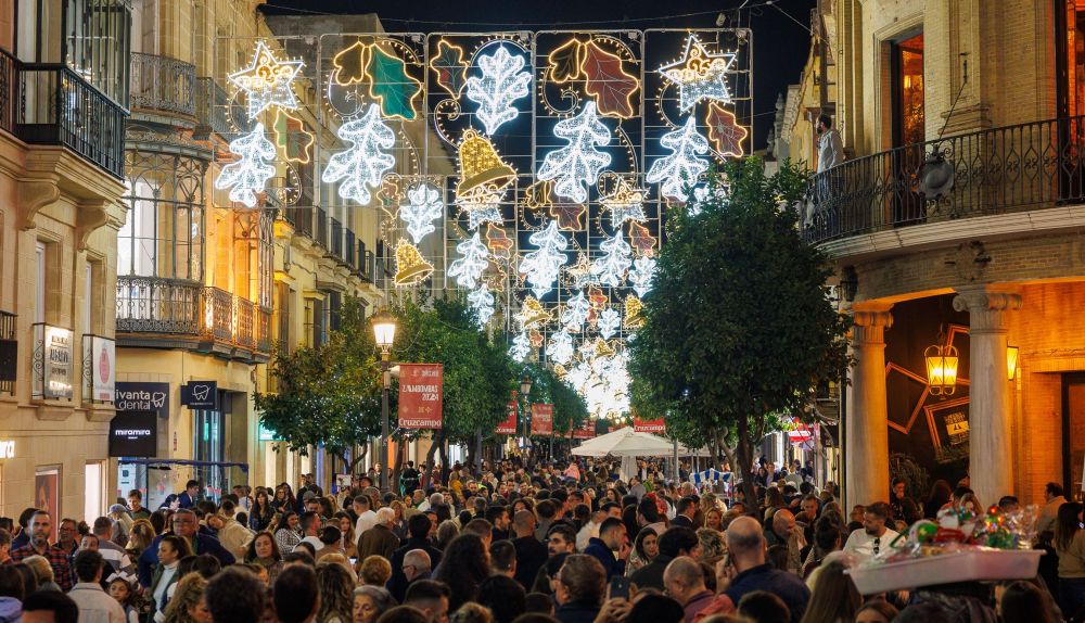 Inaguración alumbrado Navidad Jerez  21