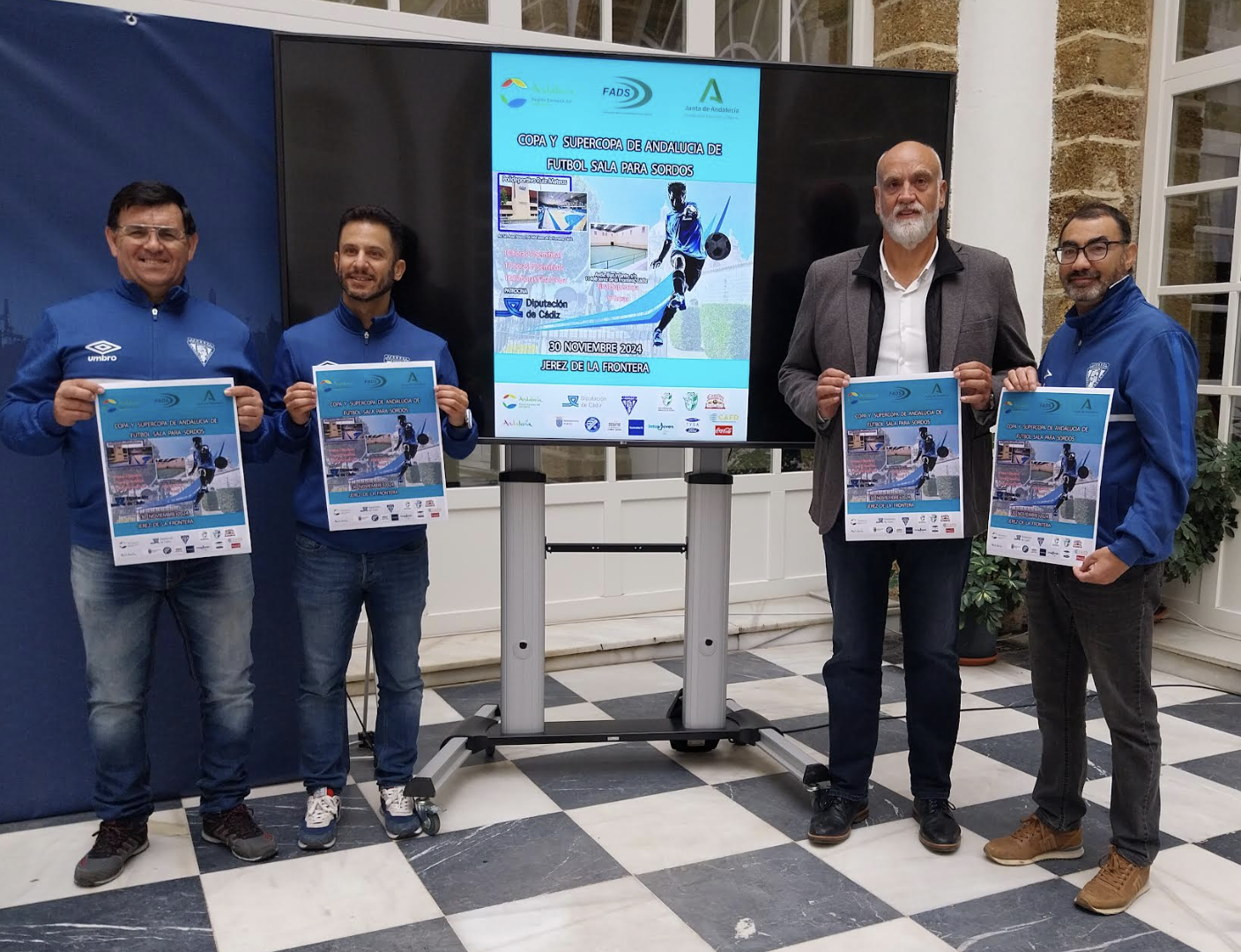 Presentación de la Copa y Supercopa de Fútbol Sala para Sordos.