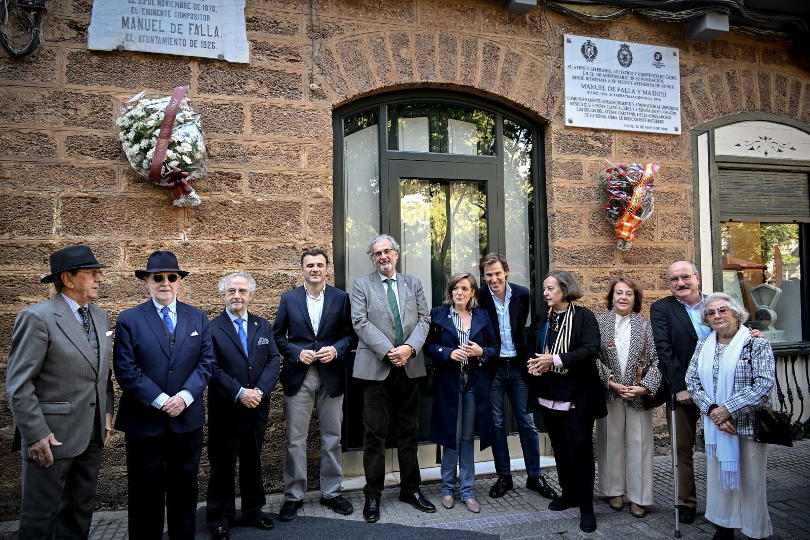 Homenaje en la casa natal de Falla.