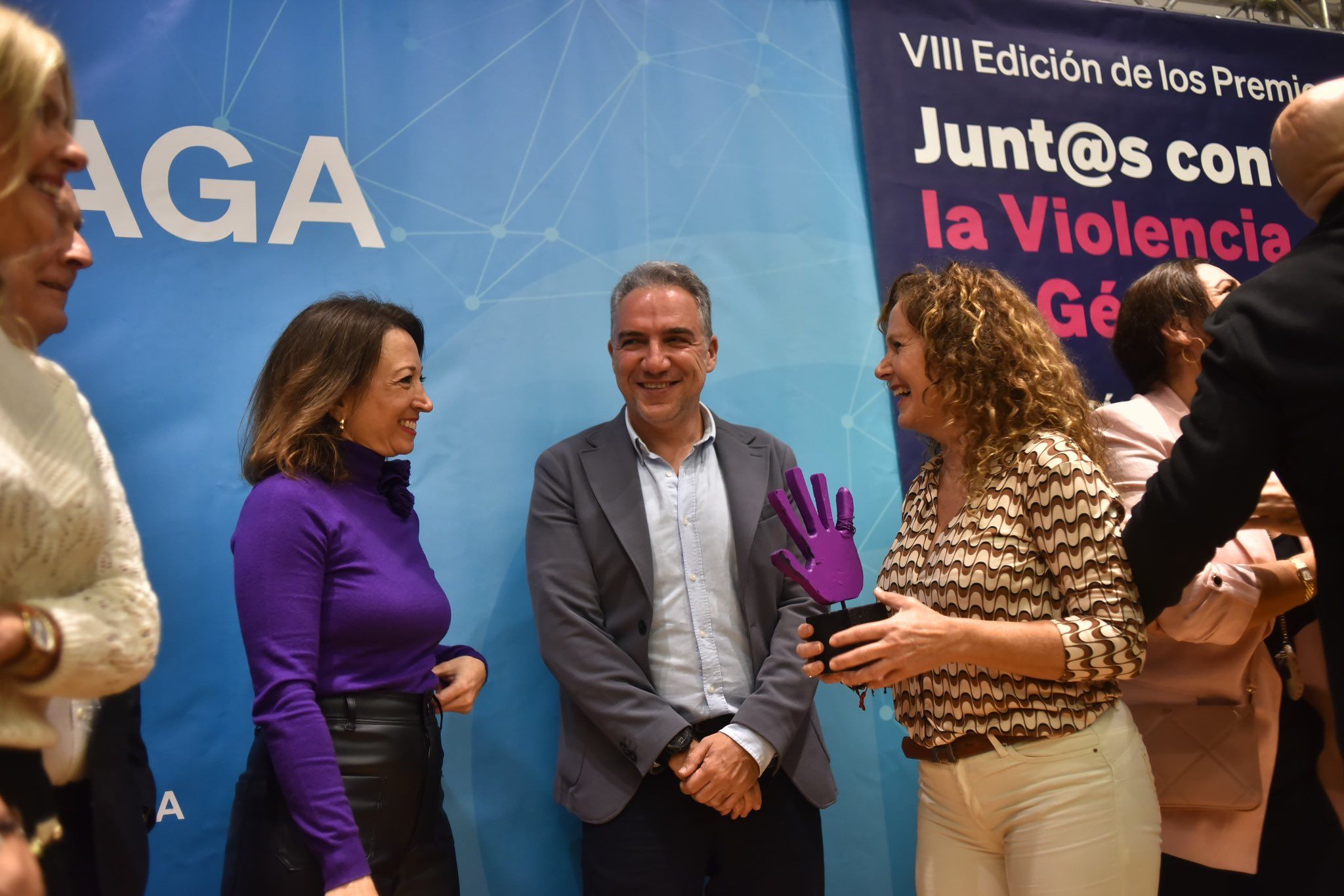 Elías Bendodo en el acto del PP en Málaga.